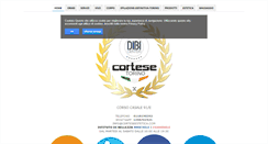Desktop Screenshot of corteseestetica.com